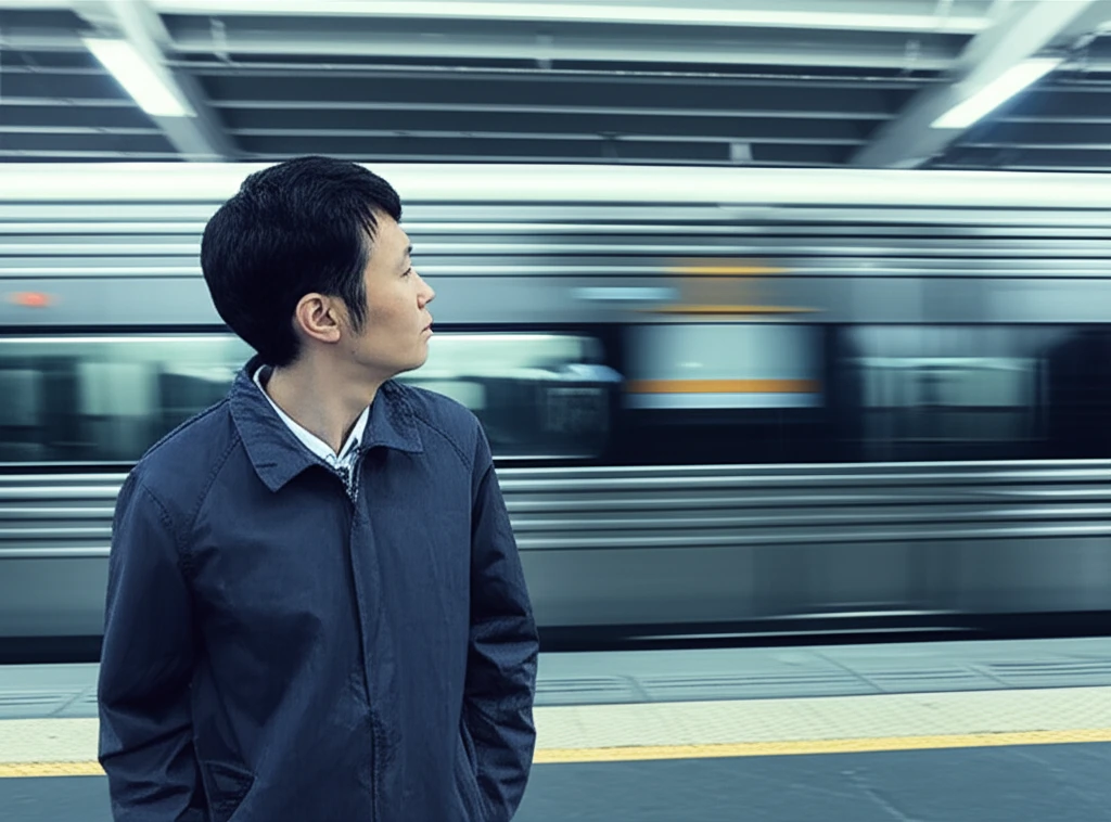 외대앞역 승강장 안내