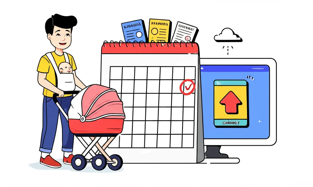 출산전후휴가 신청 안내 이미지