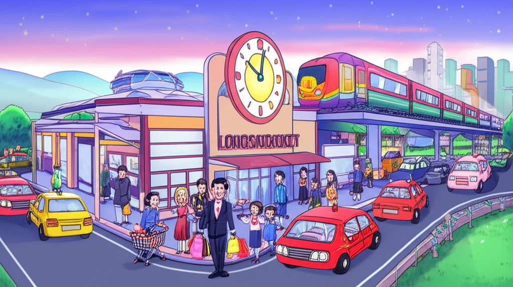 롯데마트 오산점 매장 전경