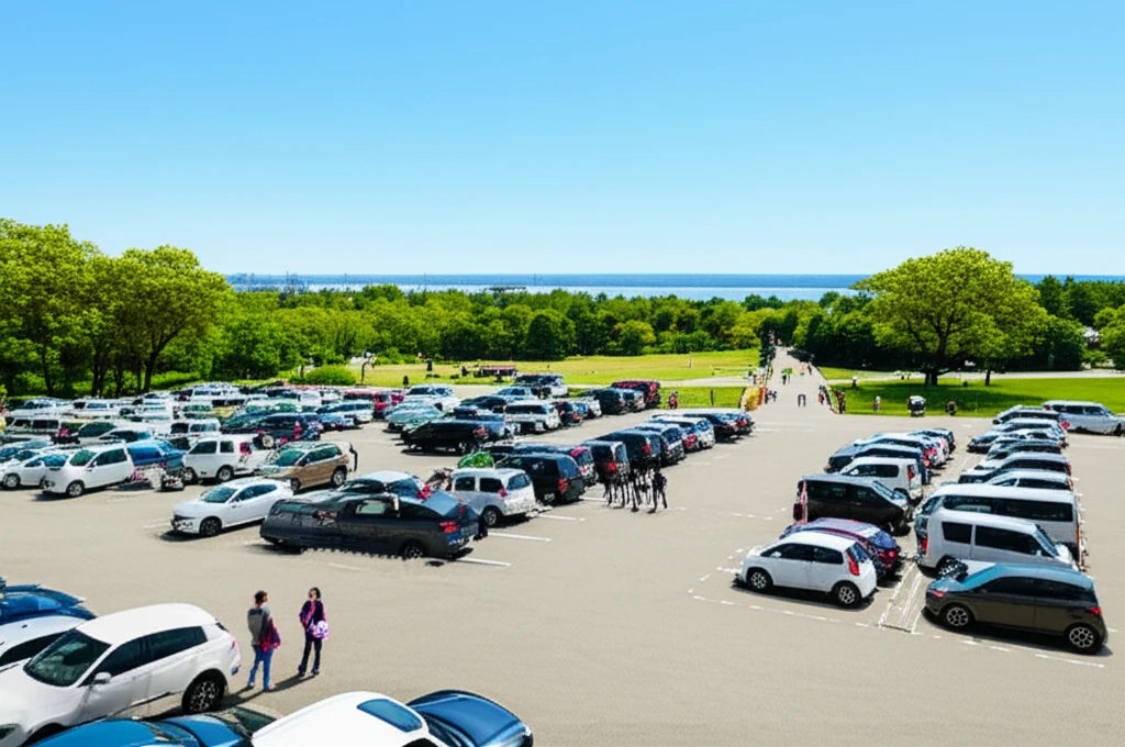 잠원 한강공원 주차장 안내 이미지