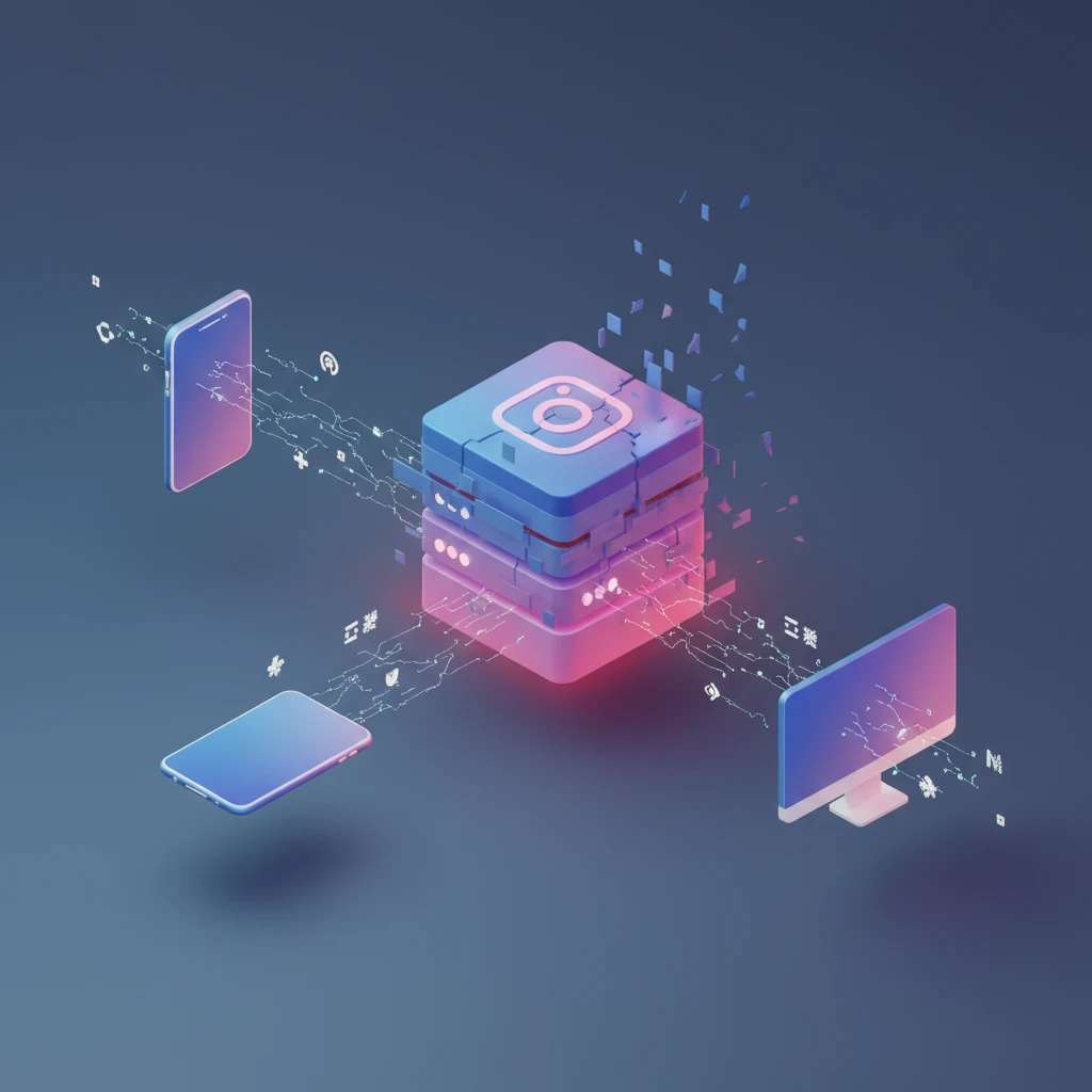 인스타그램 서버 및 기기 오류 판별 가이드 이미지